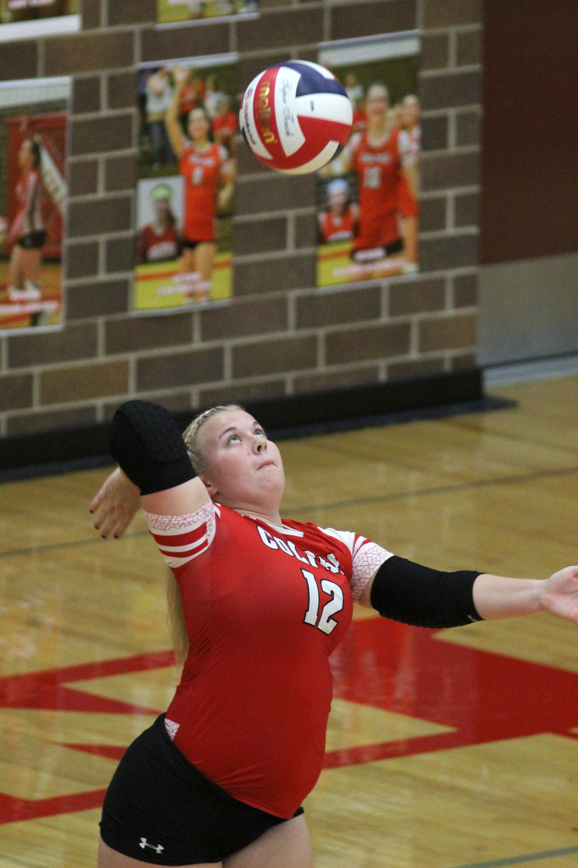 Cameron at Colfax volleyball regionals 10-24-19